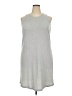 Nine West Solid Gray Casual Dress Size XXL - photo 1