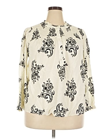 Lane Bryant 3/4 Sleeve Blouse (view 1)