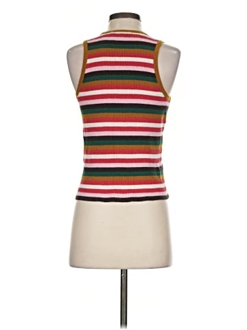 Madewell Striped Bayford Sweater Tank (view 2)