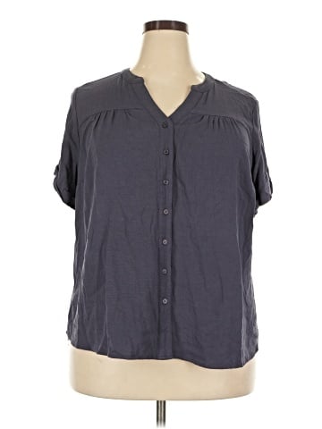 Market and Spruce Short Sleeve Blouse (view 1)