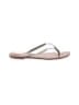 Sam Edelman Silver Flip Flops Size 8 1/2 - photo 1