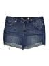Seven7 Blue Denim Shorts Size 16 - photo 1