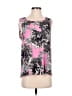 Nic + Zoe Pink Sleeveless Blouse Size S - photo 1
