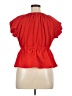 Sienna Sky Red Short Sleeve Blouse Size XL - photo 2