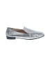 FRYE 100% Leather Silver Flats Size 8 - photo 1