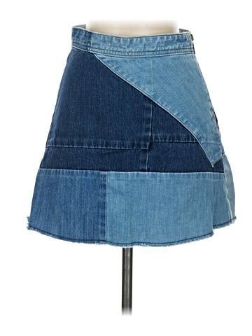 Zara Denim Skirt (view 1)