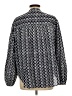 Boden Blue Black Long Sleeve Blouse Size 12 - photo 2