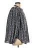 Boden Blue Black Long Sleeve Blouse Size 12 - photo 4