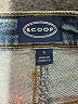 Scoop Color Block Blue Jeans Size 6 - photo 7