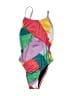 Speedo 100% Polyester Color Block Purple One Piece Swimsuit Size XXS (26) - photo 1