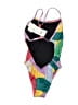 Speedo 100% Polyester Color Block Purple One Piece Swimsuit Size XXS (26) - photo 2