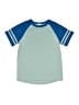 Hanna Andersson 100% Polyester Color Block Blue Short Sleeve T-Shirt Size 10 - photo 1