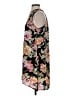 Leith 100% Polyester Floral Black Casual Dress Size S - photo 5