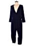 Charming Charlie Solid Blue Jumpsuit Size M - photo 1