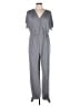Shein Chevron-herringbone Gray Jumpsuit Size 12 - photo 1