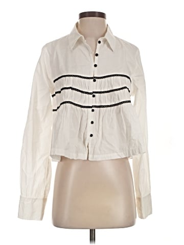 Free People Long Sleeve Blouse (view 1)