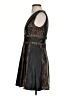 BCBGMAXAZRIA 100% Polyurethane Black Cocktail Dress Size 0 - photo 5
