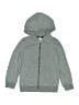 Lands' End Gray Zip Up Hoodie Size 8 - photo 1