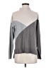 Glassons Color Block Gray Turtleneck Sweater Size S - photo 1