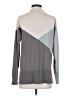 Glassons Color Block Gray Turtleneck Sweater Size S - photo 2