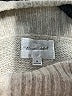 Line & Dot Stripes Gray Turtleneck Sweater Size M - photo 7