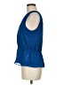 Banana Republic 100% Polyester Blue Sleeveless Blouse Size M - photo 5