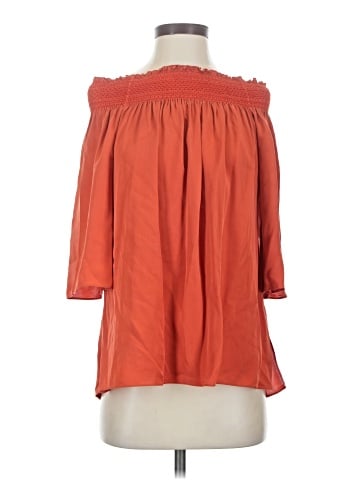 Theory 3/4 Sleeve Blouse (view 1)