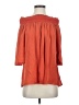 Theory Orange 3/4 Sleeve Blouse Size S - photo 1