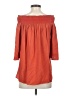 Theory Orange 3/4 Sleeve Blouse Size S - photo 2