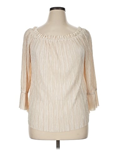 Jennie & Marlis 3/4 Sleeve Blouse (view 1)