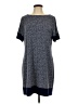 MICHAEL Michael Kors Gray Blue Casual Dress Size L - photo 1