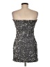Forever 21 Stars Silver Cocktail Dress Size M - photo 2