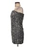 Forever 21 Stars Silver Cocktail Dress Size M - photo 5