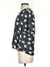 CAbi 100% Polyester Polka Dots Black Short Sleeve Blouse Size S - photo 5