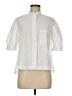 MNG Suit White Short Sleeve Blouse Size 6 - photo 1