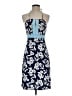 Ann Taylor LOFT 100% Polyester Blue Cocktail Dress Size 00 (petite) - photo 1