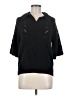 LOULOU DE SAISON 100% Cotton Black Pullover Sweater Size M - photo 1