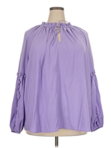 Lane Bryant 3/4 Sleeve T-Shirt (view 1)