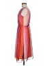Boden 100% Polyester Color Block Pink Cocktail Dress Size 6 - photo 5