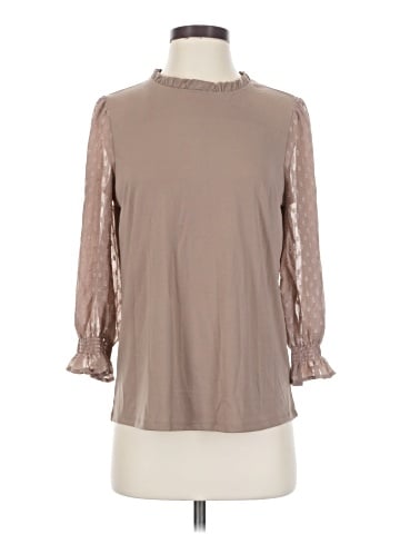 Adrianna Papell 3/4 Sleeve T-Shirt (view 1)