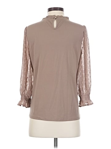 Adrianna Papell 3/4 Sleeve T-Shirt (view 2)