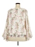 Arula 100% Polyester Floral Ivory 3/4 Sleeve Blouse Size 3X - photo 2