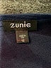 Zunie Solid Blue Dress Size 12 - photo 3