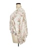 Arula 100% Polyester Floral Ivory 3/4 Sleeve Blouse Size 3X - photo 5