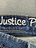 Justice Blue Denim Shorts Size 7S - photo 3