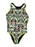 Athleta Paisley Green One Piece Swimsuit Size XL (tall) - photo 1