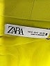 Zara 100% Polyester Yellow Blazer Size S - photo 6