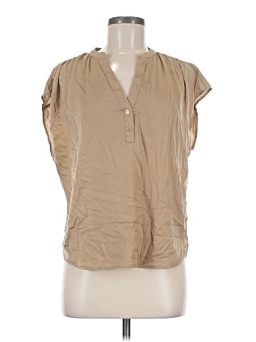 Banana Republic Factory Store Short Sleeve Blouse (view 1)
