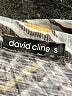 David Cline Animal Print Gray 3/4 Sleeve Blouse Size S - photo 7
