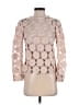 N/Nicholas Ivory Pink Long Sleeve Blouse Size S (estimated) - photo 1